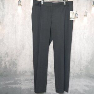 Liz Claiborne Dark Navy Blue Dress Pants Audra Classic Straight Leg 16L